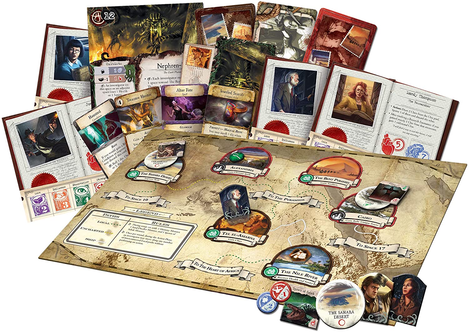 Eldritch Horror : Under the Pyramids Expansion